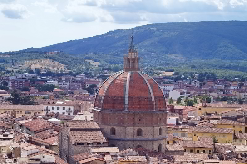 Pistoia dall alto